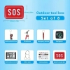 8-in-1 Emergency Survival Kit for Home & Outdoor Use