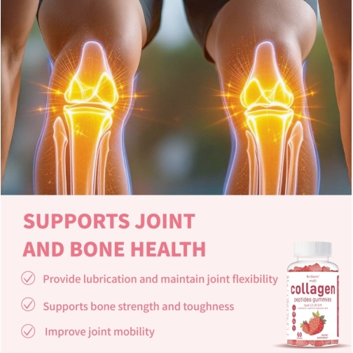 Collagen Peptide Gummies – Skin, Hair & Joint Support Supplement