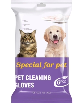 Pet Cleaning & Deodorizing Grooming Wipes – Coconut Oil Bathing Wipes for Dogs & Cats