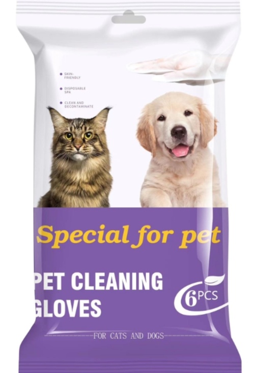 Pet Cleaning & Deodorizing Grooming Wipes – Coconut Oil Bathing Wipes for Dogs & Cats