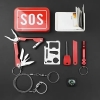 8-in-1 Emergency Survival Kit for Home & Outdoor Use