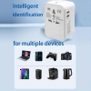 Universal Travel Adapter – Portable All-in-One Worldwide Plug with 3 USB Ports
