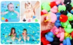 50pcs Rubber Ducks in Bulk,Assortment Duckies for Jeep Ducking Floater Bath Toys - Image 3
