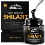Organic Himalayan Shilajit Resin 30g Fulvic Acid 85+ Minerals 60 Servings
