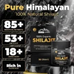Organic Himalayan Shilajit Resin 30g Fulvic Acid 85+ Minerals 60 Servings - Image 2
