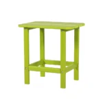 Aoodor Adirondack Side Table HDPE End Table Rectangular Outdoor for Patio Garden - Image 2