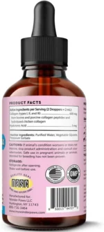 Premium Collagen for Dogs – Liquid Collagen for Dogs with Hyaluronic Acid - 4 oz - Image 2