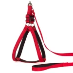 No Pull Harness Dog Leash Set Adjustable Chest Girth 16-18" Lead Small